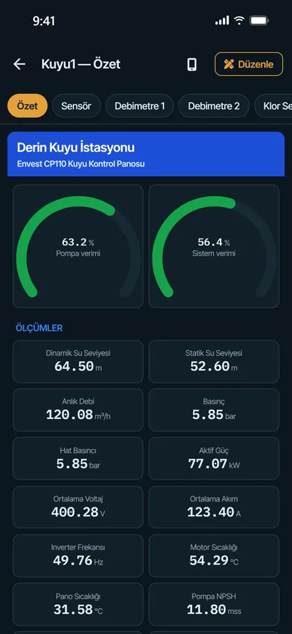 Aynı istasyon MergenHub Mobil'de